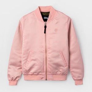 Stussy Blush Bomber Jacket